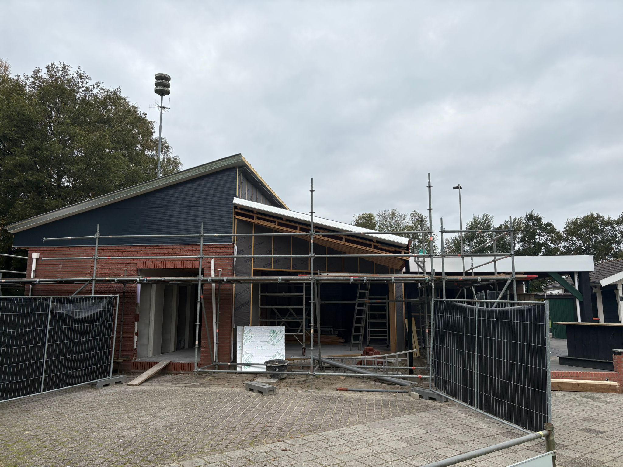 Verbouwingsupdate V.V. Wedde